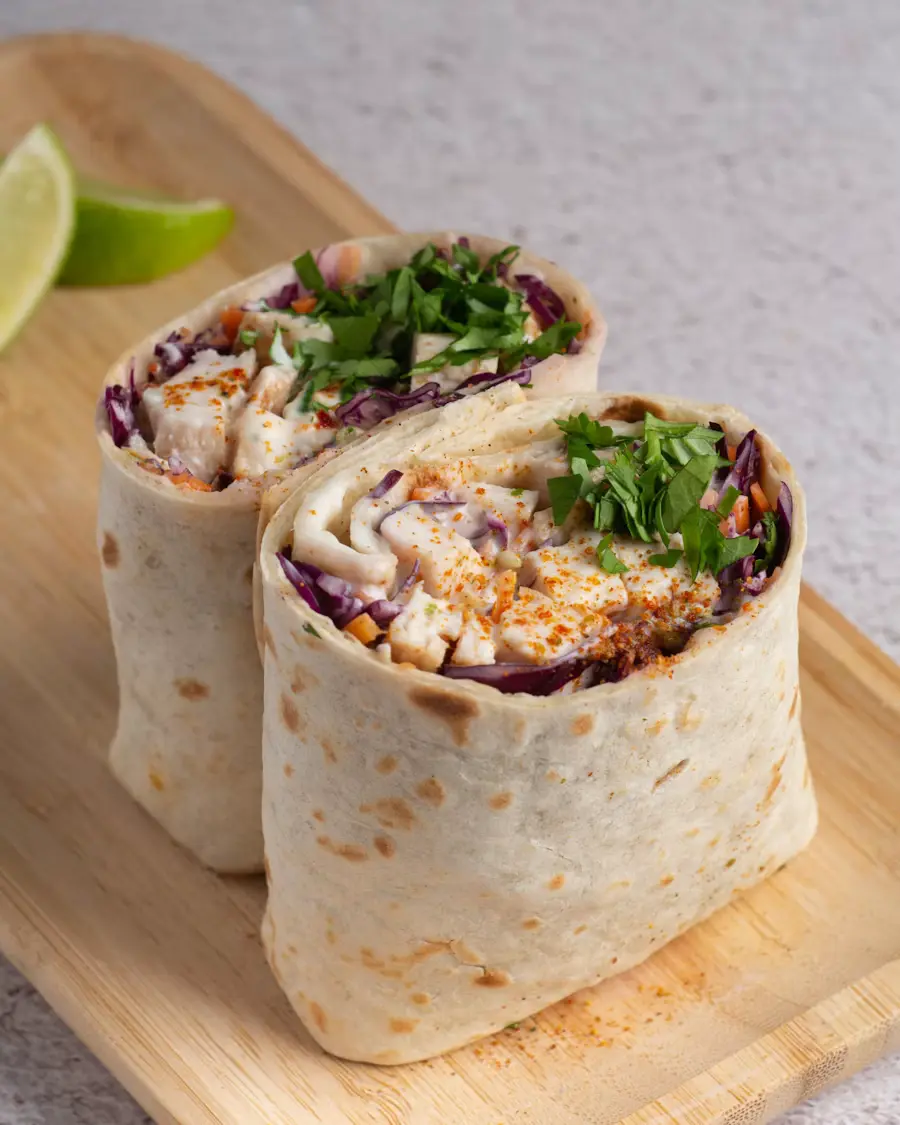 Flavorful Wrap at Kwality Ice Cream & Grill
